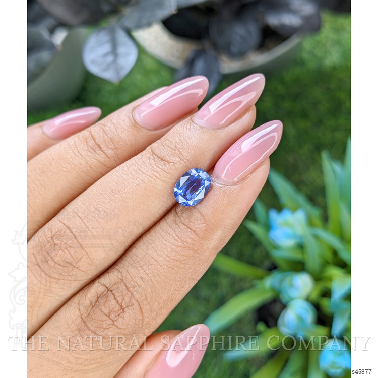 1.71 Ct. Blue Sapphire from Tanzania