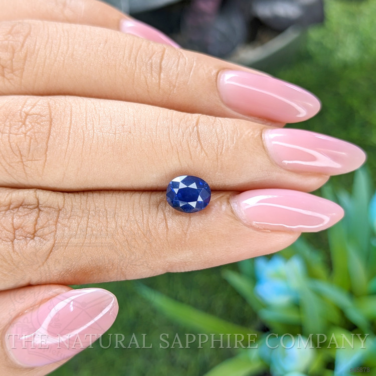 1.85 Ct. Blue Sapphire from Tanzania