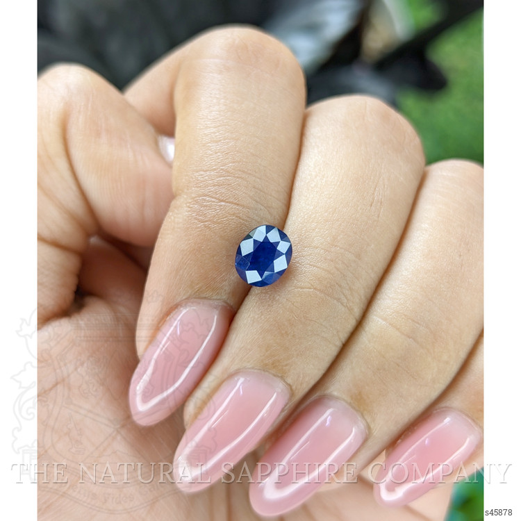 1.85 Ct. Blue Sapphire from Tanzania