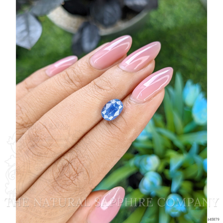 2.57 Ct. Blue Sapphire from Tanzania