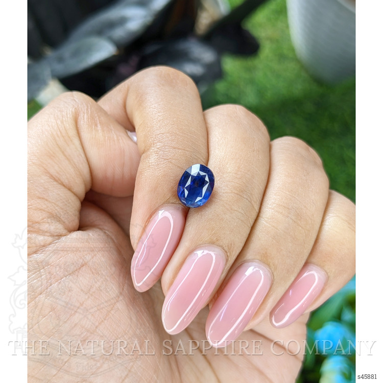3.06 Ct. Blue Sapphire from Tanzania