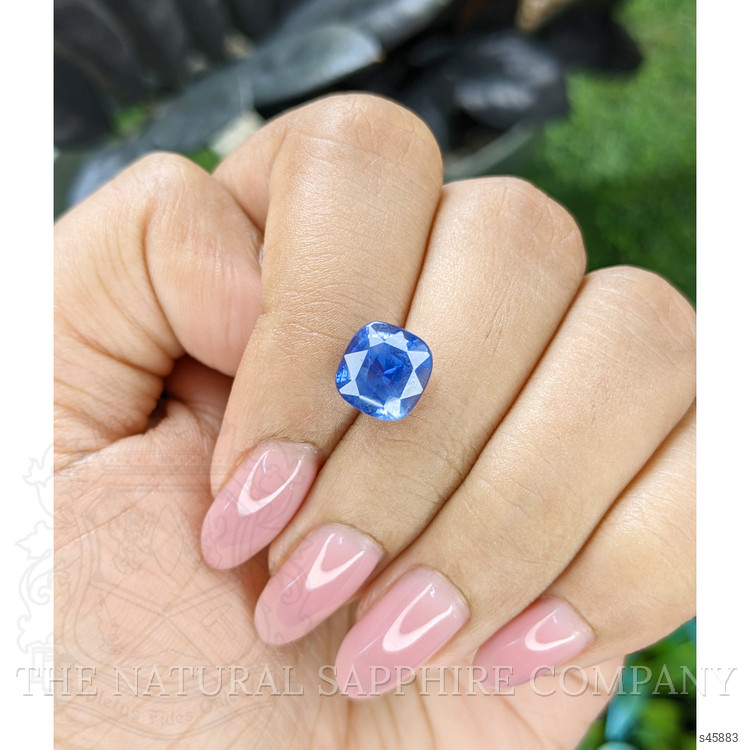 4.59 Ct. Blue Sapphire from Tanzania