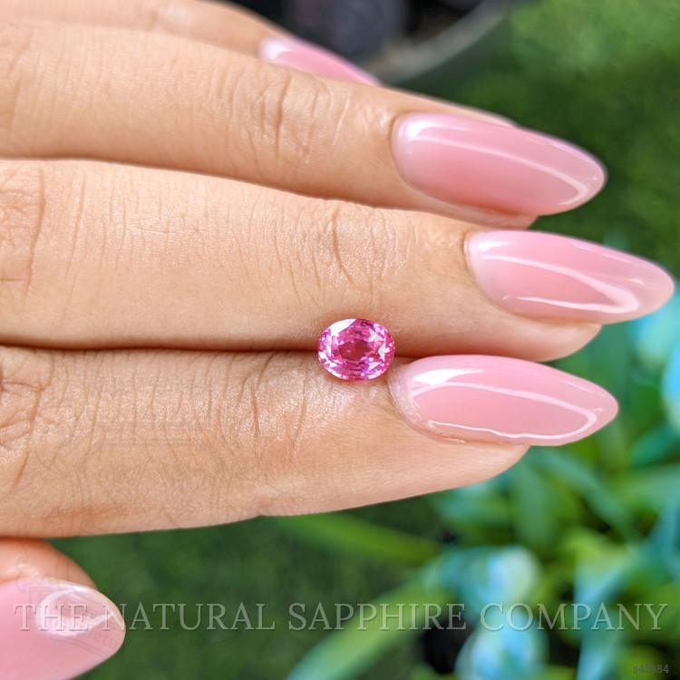 0.86 Ct. Pink Sapphire from Tanzania