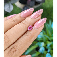0.86 Ct. Pink Sapphire from Tanzania Life Style