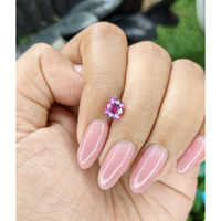 1.48 Ct. Purplish Pink Sapphire from Tanzania Life Style
