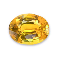 2.50 Ct. Orangish Yellow Sapphire from Tanzania Video