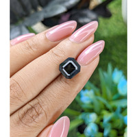 5.56 Ct. Bluish Green Sapphire from Tanzania Life Style
