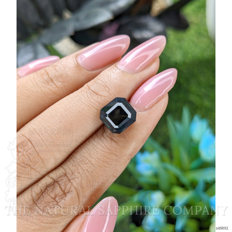 5.56 Ct. Bluish Green Sapphire from Tanzania