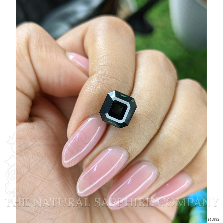 5.56 Ct. Bluish Green Sapphire from Tanzania