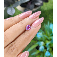 1.11 Ct. Pinkish Purple Sapphire from Madagascar Life Style