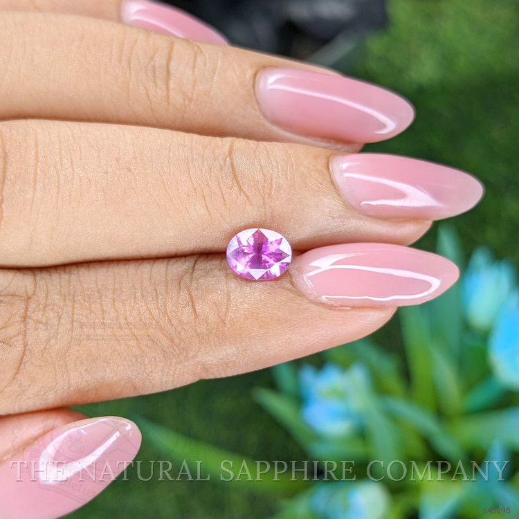 1.16 Ct. Purplish Pink Sapphire from Madagascar
