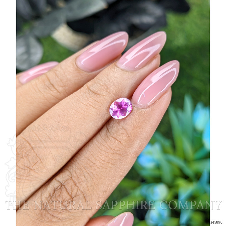 1.16 Ct. Purplish Pink Sapphire from Madagascar