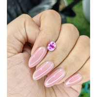 1.16 Ct. Purplish Pink Sapphire from Madagascar Life Style