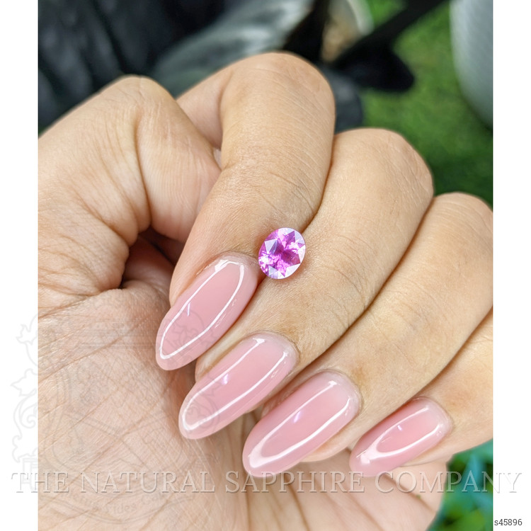 1.16 Ct. Purplish Pink Sapphire from Madagascar