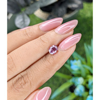 1.21 Ct. Purplish Pink Sapphire from Madagascar Life Style