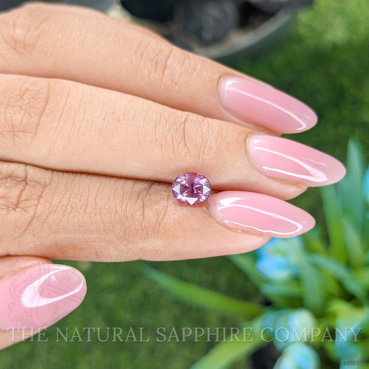 1.21 Ct. Purplish Pink Sapphire from Madagascar