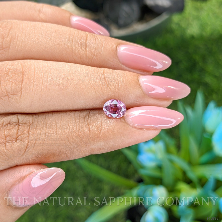 1.14 Ct. Purplish Pink Sapphire from Madagascar