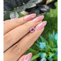 1.14 Ct. Purplish Pink Sapphire from Madagascar Life Style