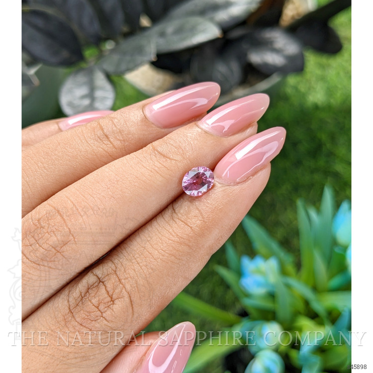 1.14 Ct. Purplish Pink Sapphire from Madagascar