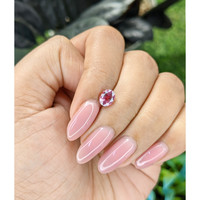 1.14 Ct. Purplish Pink Sapphire from Madagascar Life Style