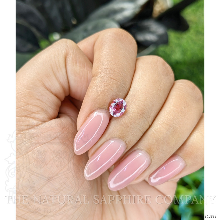 1.14 Ct. Purplish Pink Sapphire from Madagascar