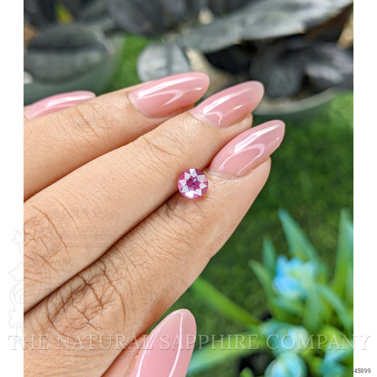 1.07 Ct. Purplish Pink Sapphire from Madagascar