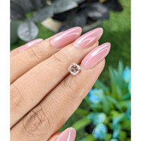 1.01 Ct. Peach Sapphire from Tanzania Life Style