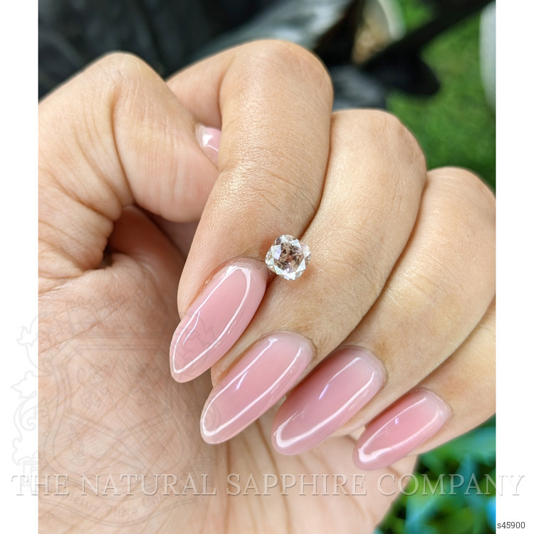 1.01 Ct. Peach Sapphire from Tanzania