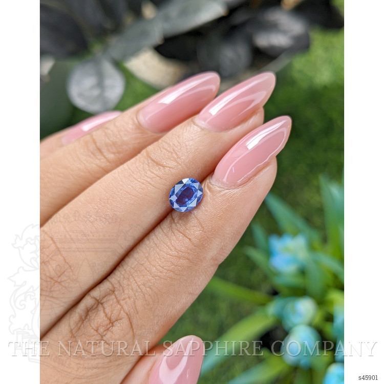 1.01 Ct. Blue Sapphire from Tanzania