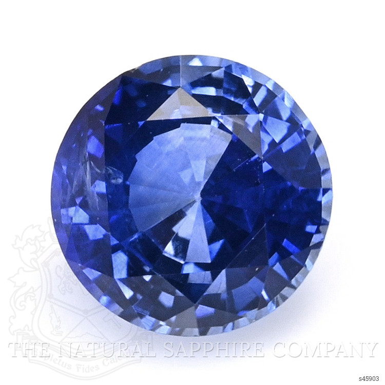 0.71 Ct. Blue Sapphire from Ceylon (Sri Lanka)