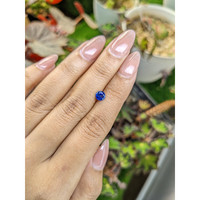 0.71 Ct. Blue Sapphire from Ceylon (Sri Lanka) Life Style