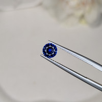 0.76 Ct. Blue Sapphire from Ceylon (Sri Lanka) Life Style