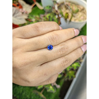 1.08 Ct. Blue Sapphire from Ceylon (Sri Lanka) Life Style