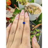 1.08 Ct. Blue Sapphire from Ceylon (Sri Lanka) Life Style