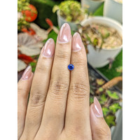 0.64 Ct. Blue Sapphire from Ceylon (Sri Lanka) Life Style
