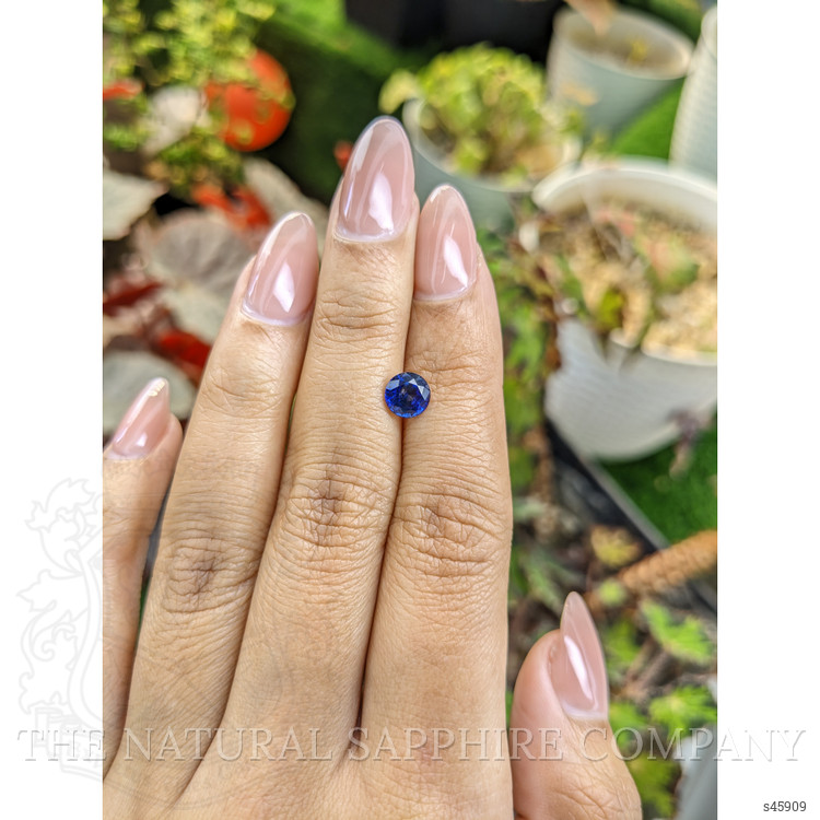 1.17 Ct. Blue Sapphire from Ceylon (Sri Lanka)