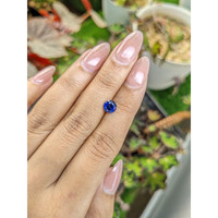 1.17 Ct. Blue Sapphire from Ceylon (Sri Lanka) Life Style