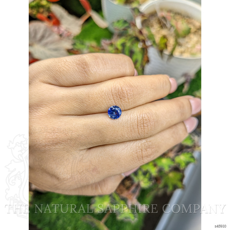 1.36 Ct. Blue Sapphire from Ceylon (Sri Lanka)