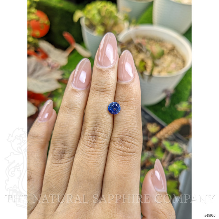 1.36 Ct. Blue Sapphire from Ceylon (Sri Lanka)