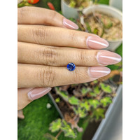 1.36 Ct. Blue Sapphire from Ceylon (Sri Lanka) Life Style