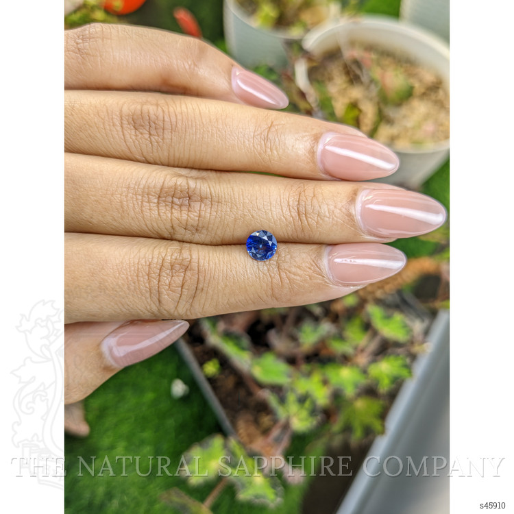1.36 Ct. Blue Sapphire from Ceylon (Sri Lanka)