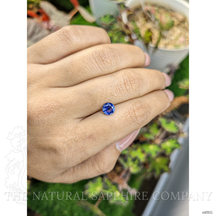 1.02 Ct. Blue Sapphire from Ceylon (Sri Lanka)