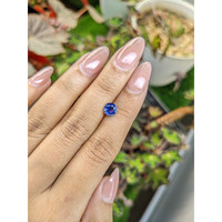 1.02 Ct. Blue Sapphire from Ceylon (Sri Lanka) Life Style