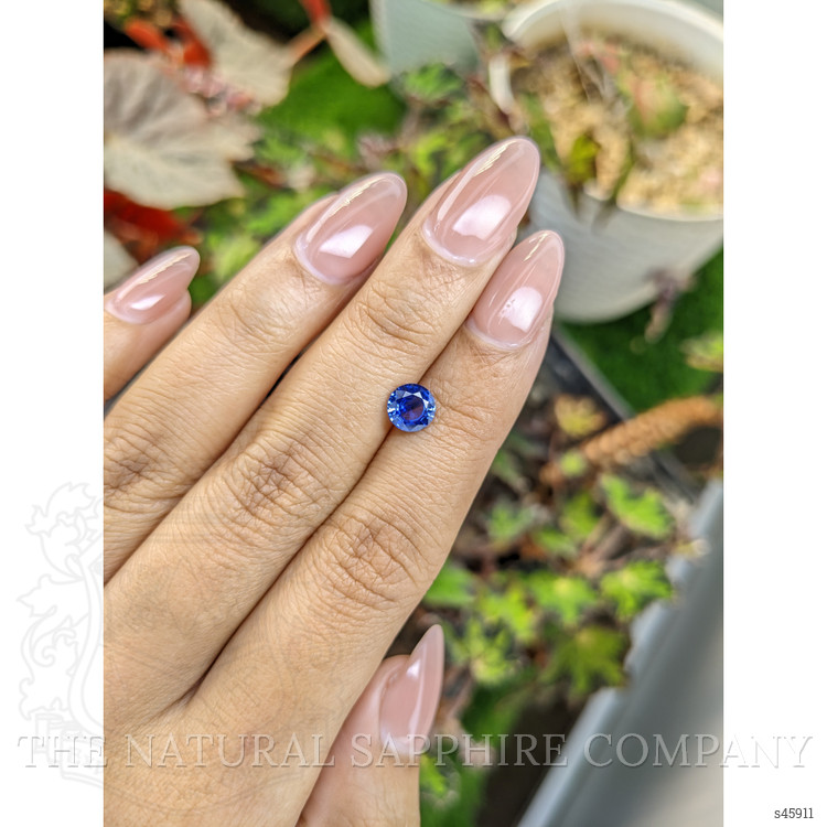 1.02 Ct. Blue Sapphire from Ceylon (Sri Lanka)