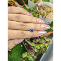 1.02 Ct. Blue Sapphire from Ceylon (Sri Lanka) Life Style