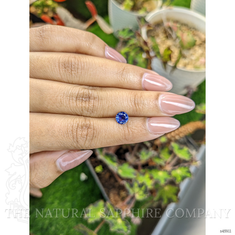 1.02 Ct. Blue Sapphire from Ceylon (Sri Lanka)
