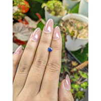 0.53 Ct. Blue Sapphire from Ceylon (Sri Lanka) Life Style