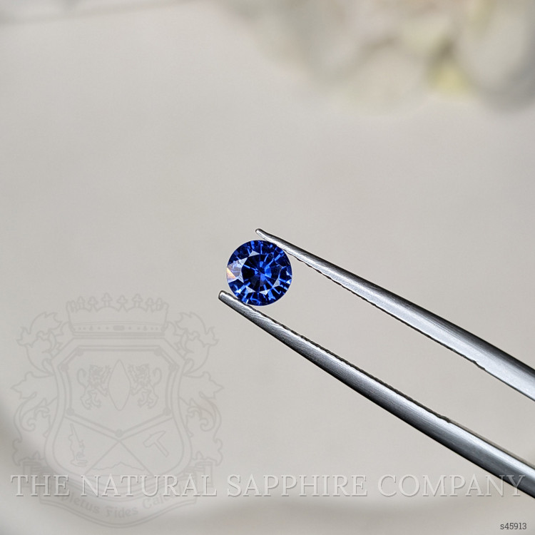 0.56 Ct. Blue Sapphire from Ceylon (Sri Lanka)