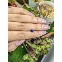 0.82 Ct. Blue Sapphire from Ceylon (Sri Lanka) Life Style