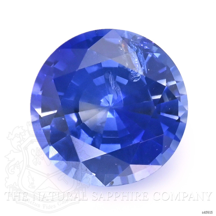 0.61 Ct. Blue Sapphire from Ceylon (Sri Lanka)